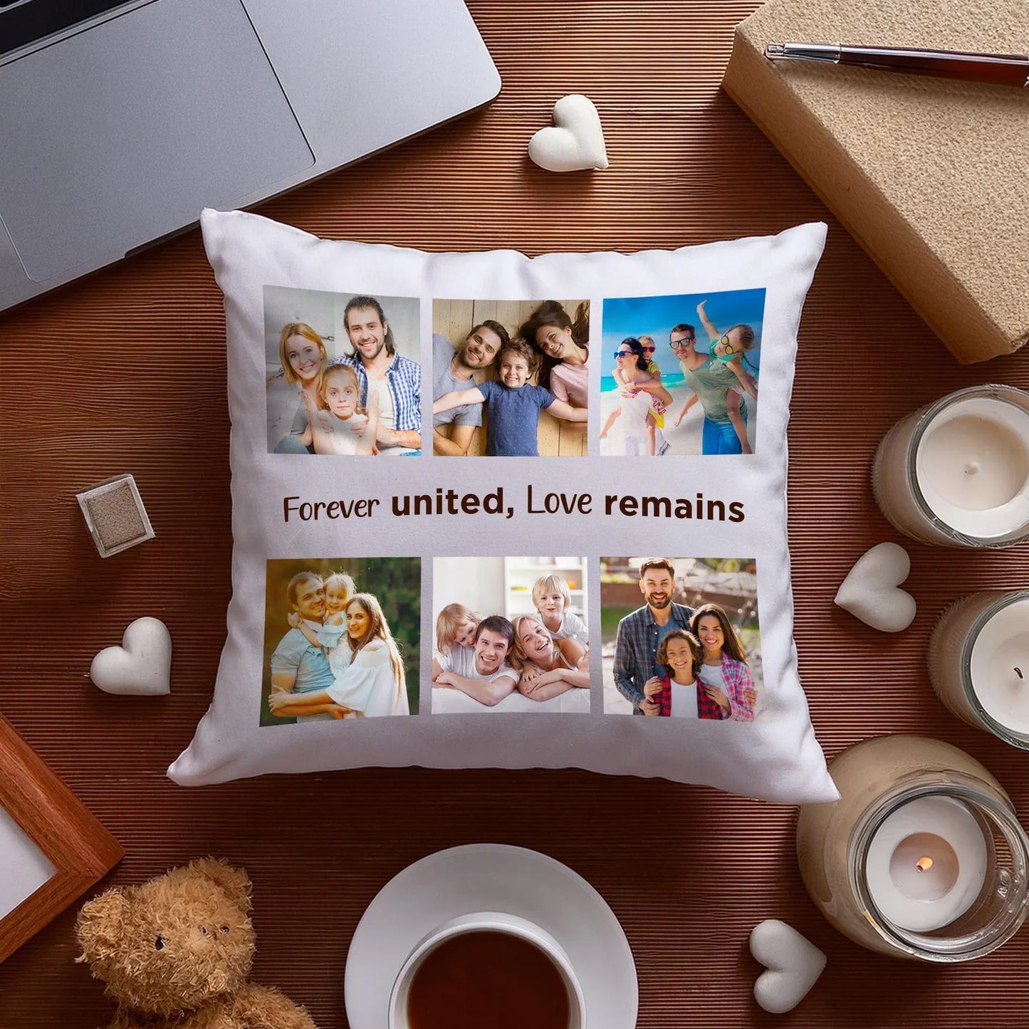 Personalized Photo collage pillow, custom photo pillow, custom throw pillow