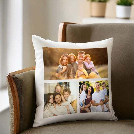 Personalized Photo collage pillow, custom photo pillow, custom throw pillow