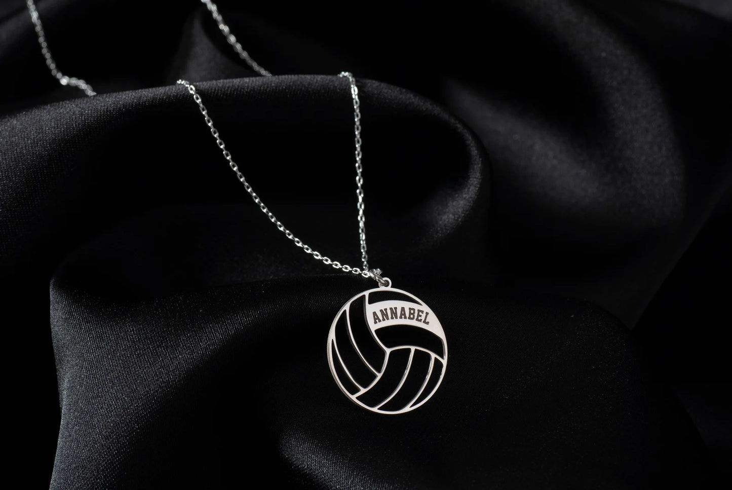 Personalized Volleyball Name Necklace, Custom Volleyball Necklace , Volleyball Mom Necklace, Volleyball Gift, Gift for Volleyball Player