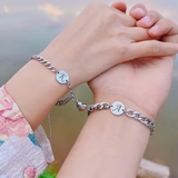 Magnetic love letter bracelet set