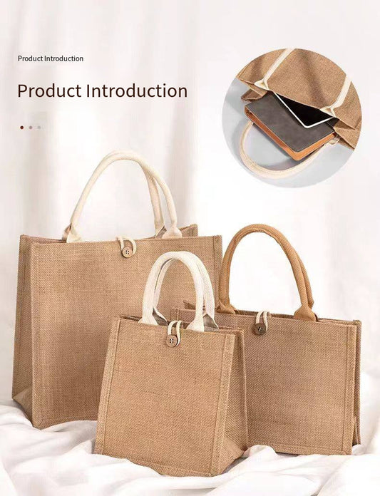 Custom-made hand-held linen bag（副本）